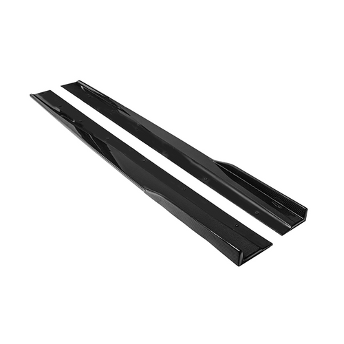 EOS Carbon Fiber Side Skirts - 14-17 Chevy SS (SS-419-BKCF)