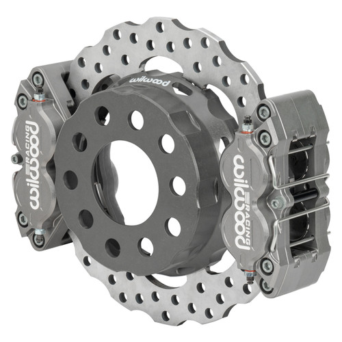 Wilwood Olds/Pont Dynapro SA Lug Drive Dynamic Dual Rear Drag Brake Kit - 2.81 Offset/.68 Stud - 140-17880-D Photo - Primary