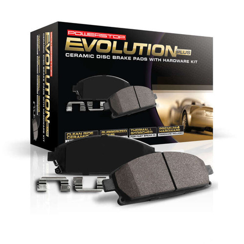 Power Stop 13-15 Hyundai Veloster Front Z17 Evo Ceramic Pad w/Hardware - 17-1675 Photo - Primary