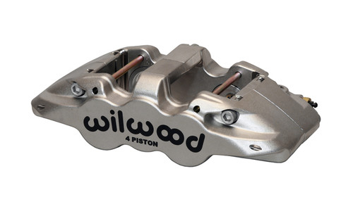 Wilwood Caliper-Aero4-ST-R/H-Nickel (.80 Thk Pad) 1.88/1.75in Pistons 1.25in Disc - 120-13416-N Photo - Primary