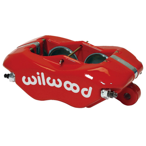 Wilwood Caliper-Forged Dynalite-Red 1.62in Pistons .81in Disc - 120-6811-RD Photo - Primary