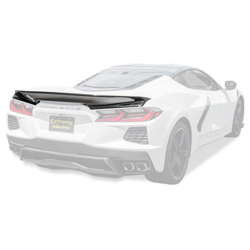 EOS Ducktail Rear Spoiler - Carbon Flash Metallic - C8 Corvette (SPOILER-666-ABS) EOS Ducktail Rear Spoiler - Carbon Flash Metallic - C8 Corvette (SPOILER-666-ABS)
