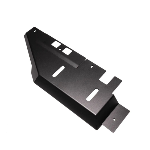 Cali Raised 2024+ Toyota Tacoma Transfer Case Skid Plate - Hybrid / Aluminum / Powder Coat - CR4319 Photo - Primary