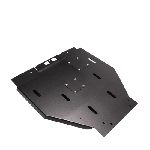 Cali Raised 2024+ Toyota Tacoma Transmission Skid Plate - Hybrid / Steel / Powder Coat - CR4325 Photo - Primary