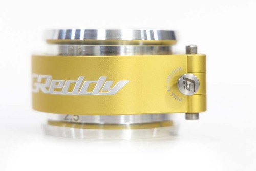 GReddy 3.0 Inch Gold Anodized Aluminum Boost Tube Clamp Set - 22420300 Photo - Primary