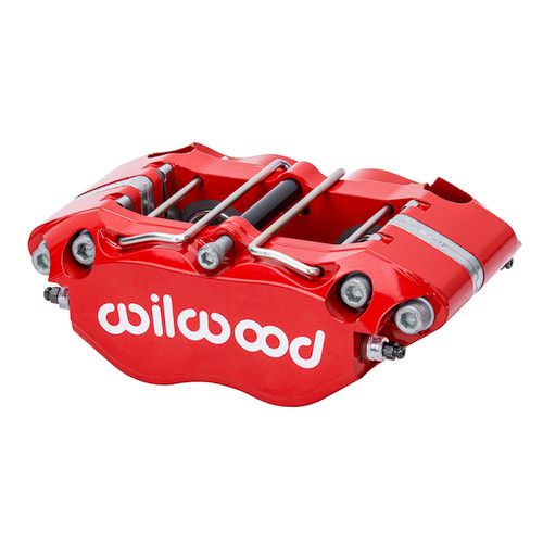 Wilwood caliper ndpr-p 1.12/1.12 .810 rotor 4.75 MT W/BRIDGE bolt red - 120-16686-RD Photo - Primary
