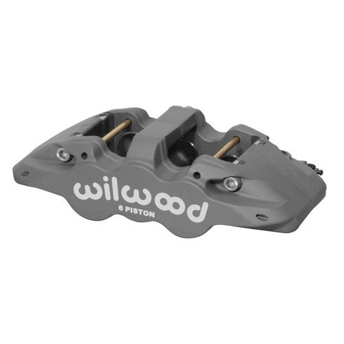 Wilwood caliper AERO6 1.75/1.62/1.62 1.25 rotor .80 THK pad L/H ANO - 120-16893 Photo - Primary