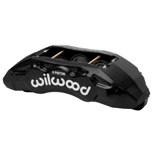Wilwood caliper TX6-DM 20-UP GM 2500/3500 2.00/ 1.88/1.88 1.50 rotor R/H black - 120-17466-BK Photo - Primary