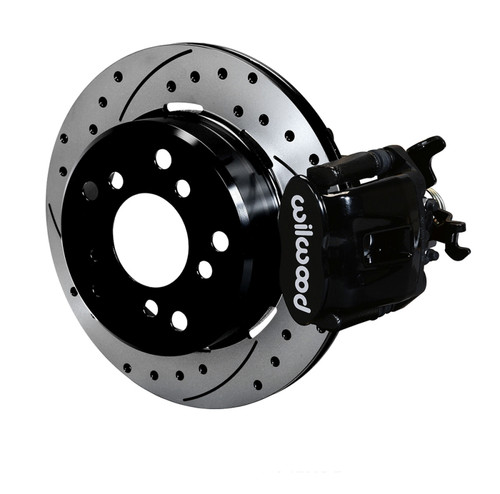 Wilwood kit rear FFR cpb IRS 8.8 t-bird 12.19X .81 drilled W/LINES - 140-12363-D Photo - Primary