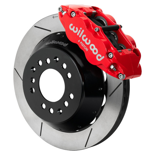 Wilwood kit front fnslr wwe 2IN. drop alum pro spindle 13.00 rotor GT red - 140-17985-R Photo - Primary