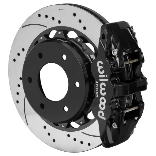 Wilwood kit rear DISC/DRUM AERO4 C10/K10 1963-87/K5 blazer 1969-91 6LUG 2.46 14.0 drl rd - 140-18162-D Photo - Primary