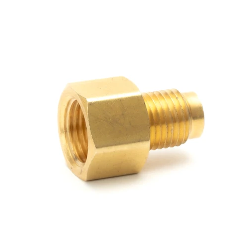 Wilwood fitting 3/8-24 IF male to 7/16-24 IF female 3/16 to 1/4 brake line adapter - 220-17793 Photo - Primary