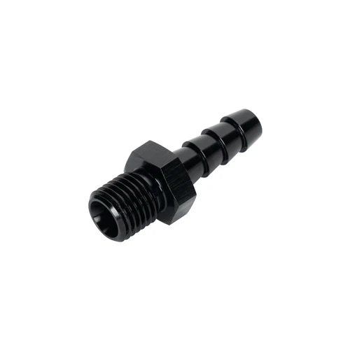 Wilwood fitting 7/16-20 to 1/4 hose aluminum black - 220-17914 Photo - Primary