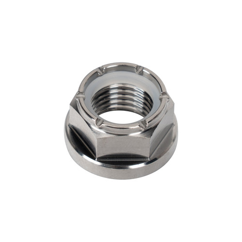 Wilwood nut 3/8-24 nylon self lock hex flange titanium GR5 - 230-17886 Photo - Primary