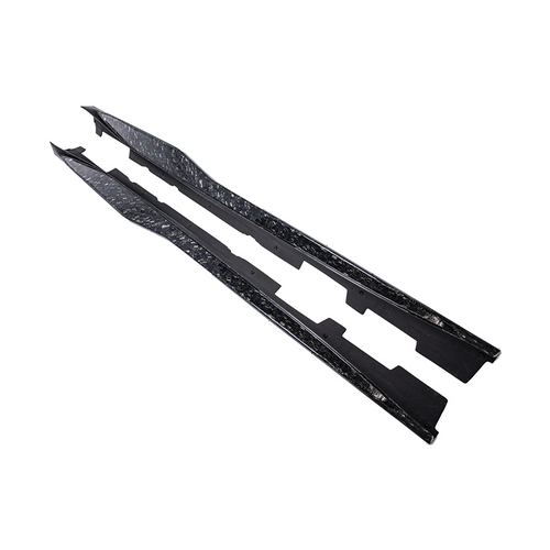 EOS ZL1 Style Side Skirts  - Forged Carbon Fiber - Gen 6 Camaro