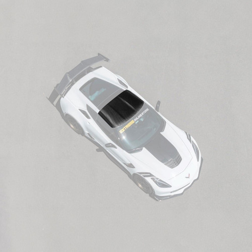 EOS Carbon Fiber Roof - 14-19 C7 Corvette Stingray / GS / Z06 (ROOF-1346-BKCF)