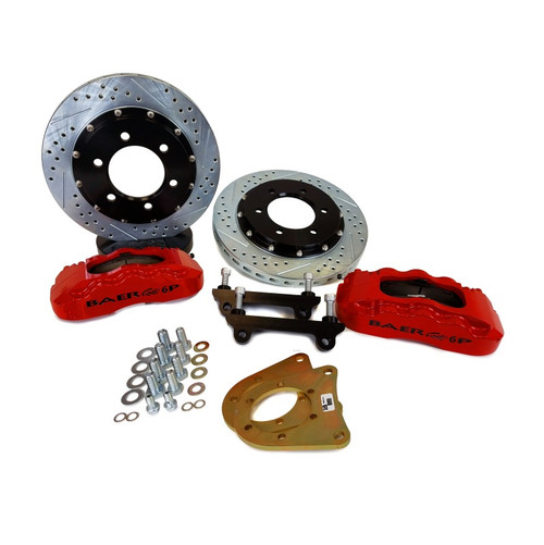 Baer Brakes 71-87 Chevy/GMC 1/2 Ton Truck 13in Pro+ Front Brake Kit - Black - 4301542B