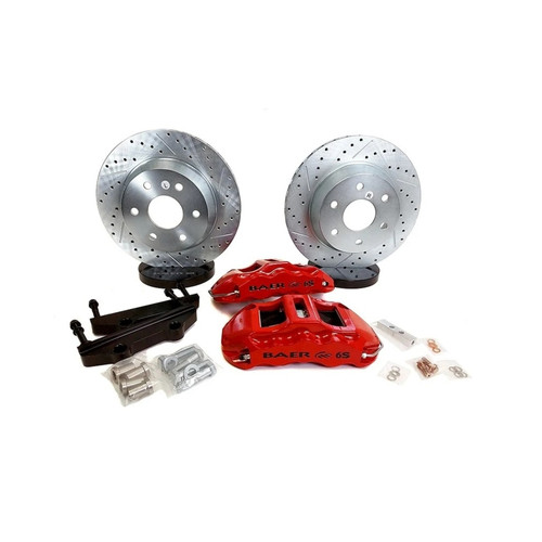 Baer Brakes 03-15 Cadillac Escalade ESV 14in Extreme Rear SDZ Brake Kit - Grabber Blue - 4302136GB