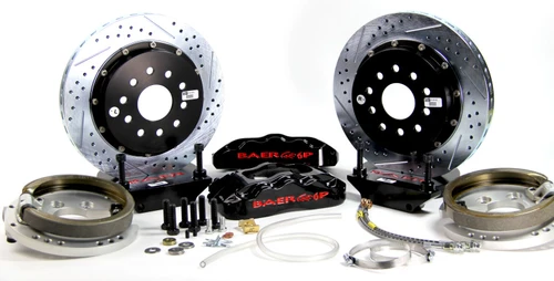Baer Brakes 94-96 Chevy Impala SS 14in Pro+ Rear Brake Kit - Black - 4302487B