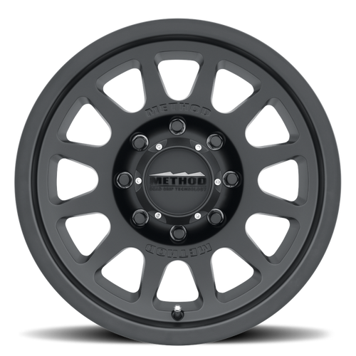 Method MR703 Bead Grip 20x9 12mm Offset 8x6.5 130.81mm CB - Matte Black - MR70329080512 Photo - Primary