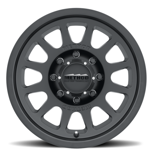Method MR703 Bead Grip 18x9 12mm Offset 8x170 130.81mm CB - Matte Black - MR70389087512 Photo - Primary