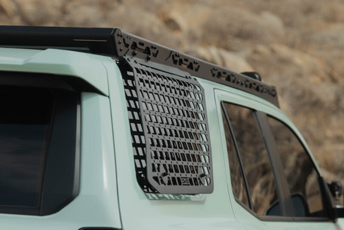 DV8 25-26 Toyota 4Runner Exterior Window Molles (Use w/ PN dveRRTF3-02) - Passenger - RRTF3-02EMP Photo - Primary