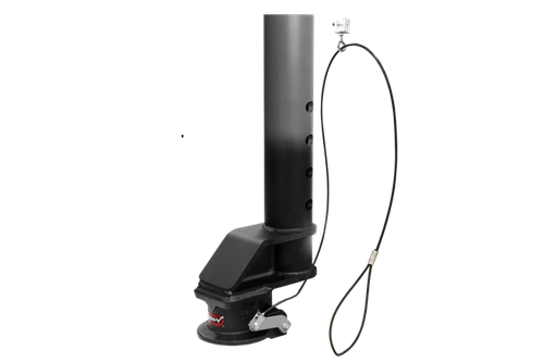 Gen-Y Viking 4in Round/6in Offset SnapLatch 2-5/16in Coupler / 6K TW 25K w/Pull Cable- Texture Blk - GH-7103 User 1