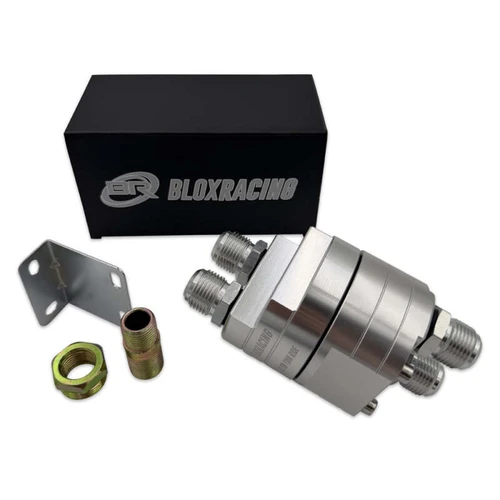 BLOX Racing Remote Oil Filter Relocation Kit - Silver - BXGA-00115-SI User 1