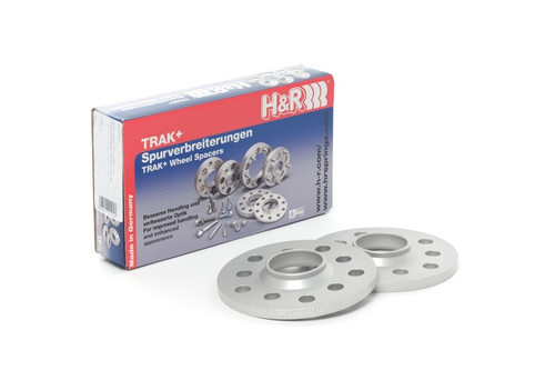 H&R Trak+ 14mm DRS Spacer Bolt Pattern 5/130 71.6mm CB Bolt Thread 14x1.5 - Black - 2895716SW Photo - Primary