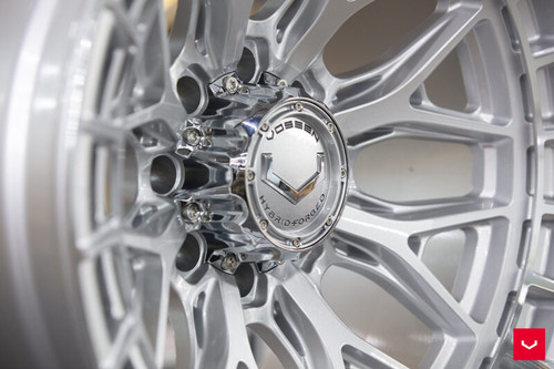 Vossen Hybrid Forged 8 Lug Cap - Gloss Silver - CAP-VHF8L-SP Photo - Primary
