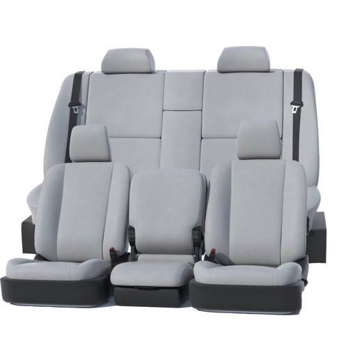 Covercraft 24-26 Toyota Grand Highlander Leatherette PrecisionFit Custom Second Row Seat Covers - GTT4578LTLG Photo - Primary