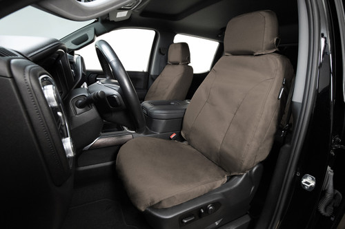 Covercraft 15-26 Ford Transit Endura Waterproof SeatSaver Second Row Seat Covers-Taupe - SS8481WFTP Photo - Primary