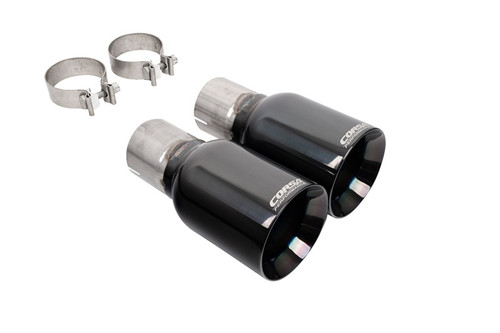 Corsa 2024 Ford Mustang GT Replacement 4.5in Single Straight Exhaust Tip - Black - 21258BLK Photo - Primary