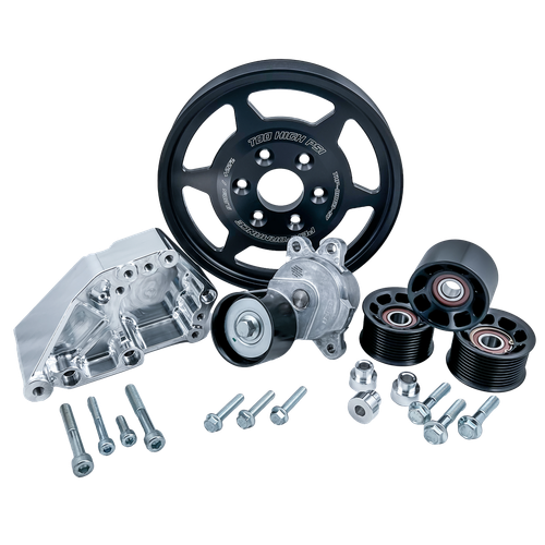 THP 10 Rib Supercharger Belt Drive & Lower Pulley - 15-19 Corvette Z06 (THP10RIBDPC7Z