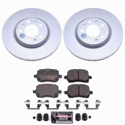 Power Stop 06-09 Pontiac Solstice Front Z23 Coated Brake Kit - CPK1433-23 Photo - Primary