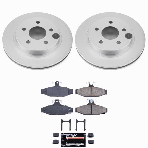 Power Stop 93-97 Chevrolet Camaro Rear Z23 Coated Brake Kit - CPK1531-23 Photo - Primary