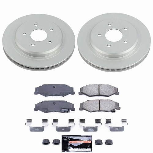 Power Stop 04-09 Cadillac XLR Rear Z23 Coated Brake Kit - CPK1563-23 Photo - Primary