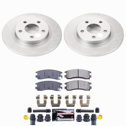 Power Stop 03-05 Buick Park Avenue Rear Z23 Coated Brake Kit - CPK1566-23 Photo - Primary