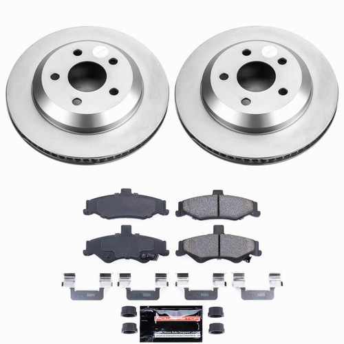 Power Stop 98-02 Chevrolet Camaro Rear Z23 Coated Brake Kit - CPK1568-23 Photo - Primary