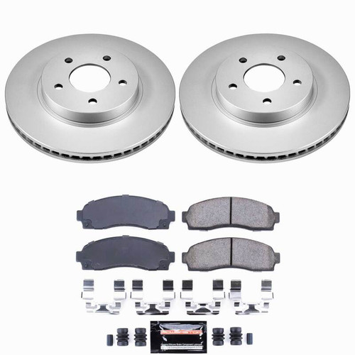 Power Stop 05-06 Chevrolet Equinox Front Z23 Coated Brake Kit - CPK1576-23 Photo - Primary