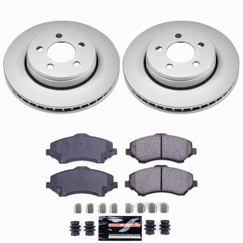 Power Stop 07-11 Dodge Nitro Front Z23 Coated Brake Kit - CPK1631-23 Photo - Primary