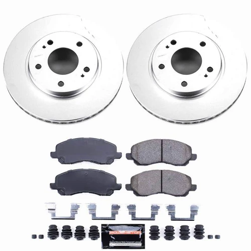 Power Stop 01-05 Chrysler Sebring Front Z23 Coated Brake Kit - CPK1678-23 Photo - Primary
