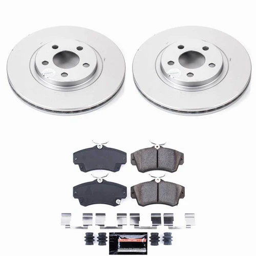 Power Stop 01-10 Chrysler PT Cruiser Front Z23 Coated Brake Kit - CPK1704-23 Photo - Primary
