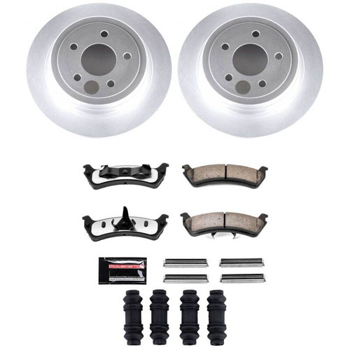 Power Stop 2003 Ford Explorer Sport Rear Z36 Coated Truck & Tow Brake Kit - CPK1770-36 Photo - Primary