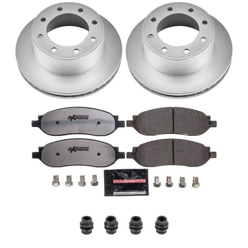 Power Stop 05-07 Ford F-250 Super Duty Rear Z36 Coated Truck & Tow Brake Kit - CPK1799-36 Photo - Primary