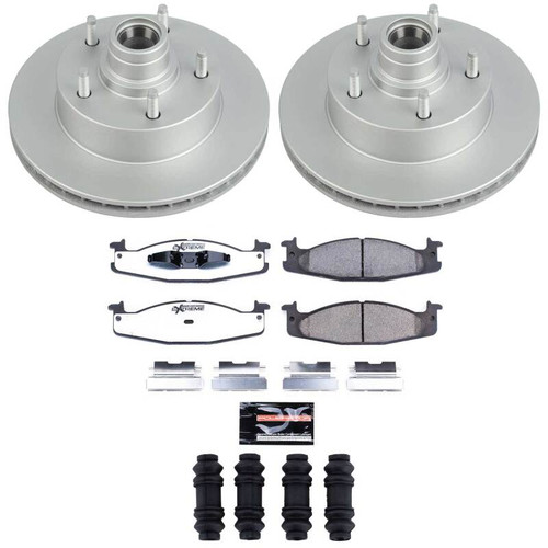 Power Stop 94-01 Ford E-150 Econoline Front Z36 Coated Truck & Tow Brake Kit - CPK1831-36 Photo - Primary