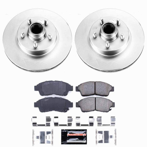 Power Stop 95-01 Ford Explorer Front Z23 Coated Brake Kit - CPK1854-23 Photo - Primary