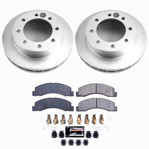 Power Stop 1999 Ford F-250 Super Duty Front Z23 Coated Brake Kit - CPK1885-23 Photo - Primary