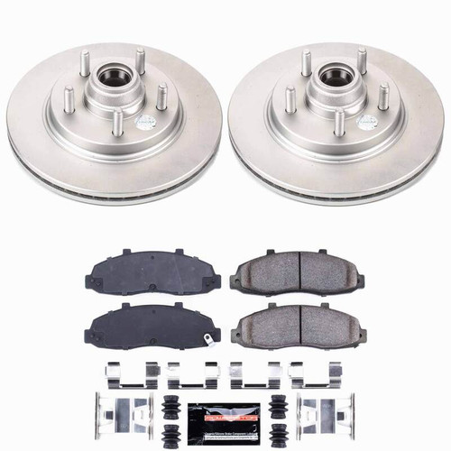 Power Stop 00-03 Ford F-150 Front Z23 Coated Brake Kit - CPK1914-23 Photo - Primary