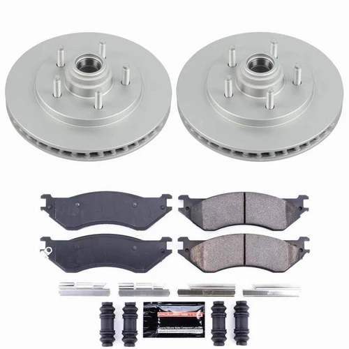 Power Stop 00-02 Ford Expedition Front Z23 Coated Brake Kit - CPK1916-23 Photo - Primary